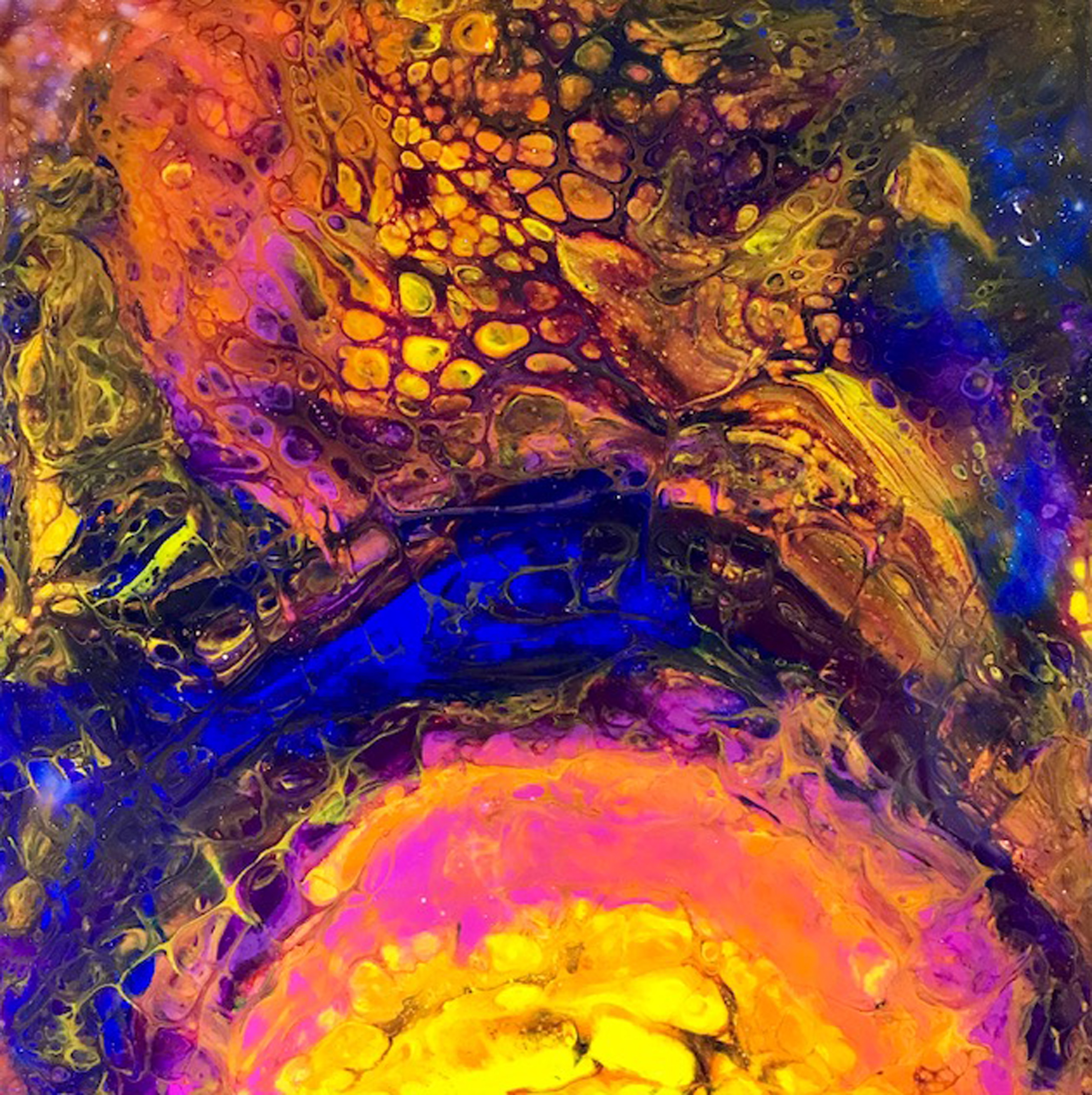 Phoenix Rising 12 X 12 Clayboard jpeg